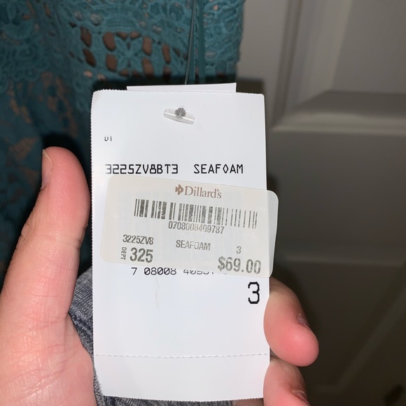 Seafoam green summer dress - Picture 4 of 4